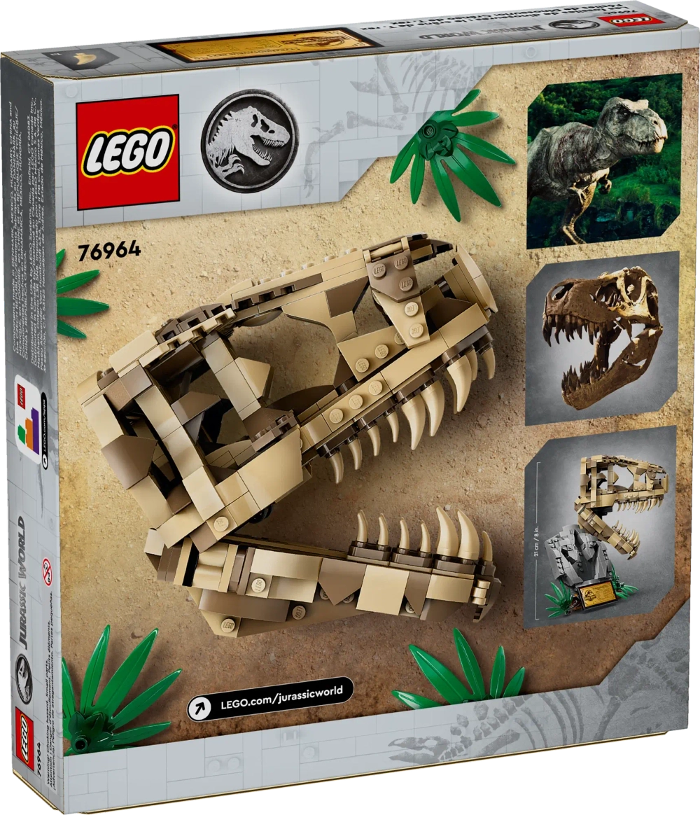 Конструктор LEGO Jurassic World Череп T.Rex | 76964