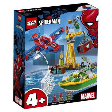Конструктор LEGO Super Heroes Человек-паук: похищение бриллиантов Доктором Осьминогом | 76134