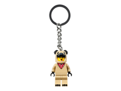 Конструктор LEGO Брелок для ключей Парень — французский бульдог | 854158