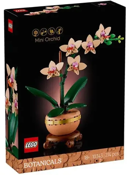Конструктор LEGO Коллекционные наборы 10343 Мини-орхидея