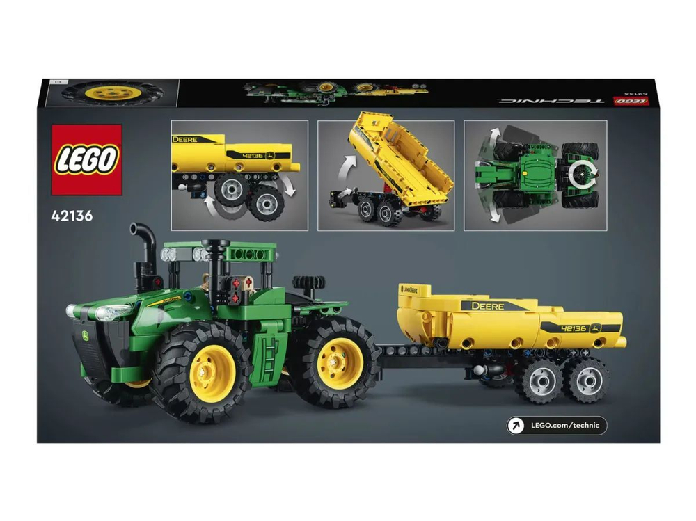 Конструктор LEGO Technic John Deere 9620R 4WD Tractor | 42136