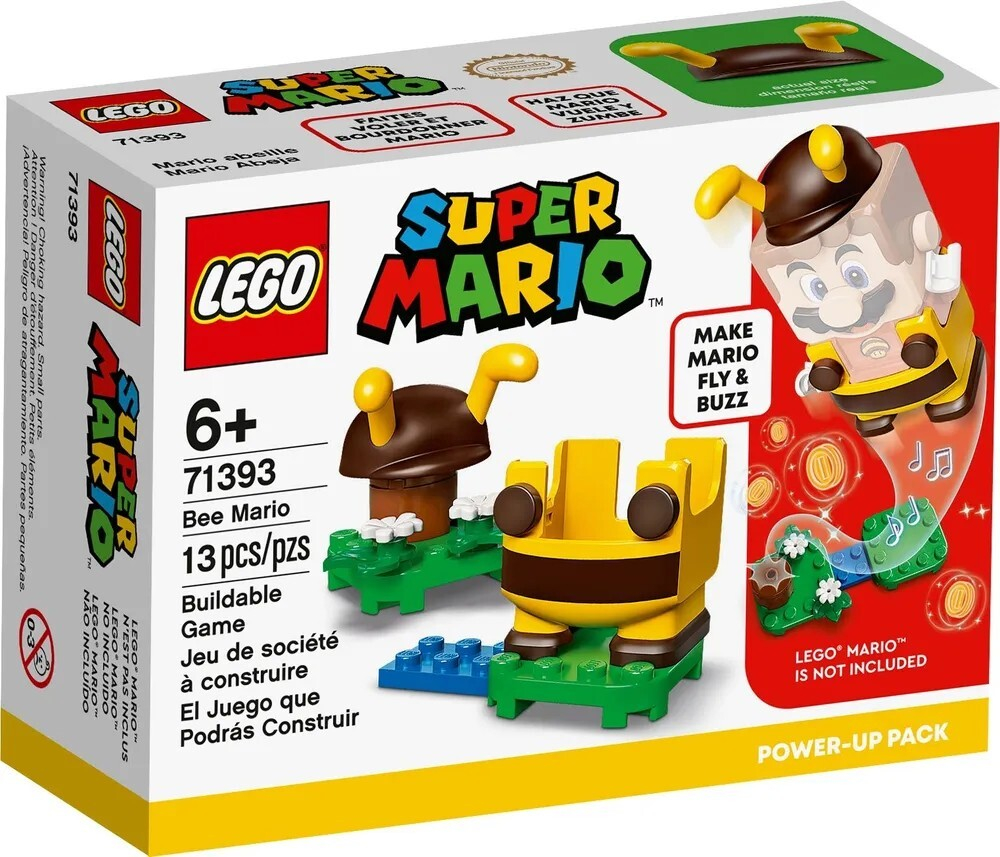 Конструктор LEGO Super Mario Набор усилений «Марио-пчела» | 71393