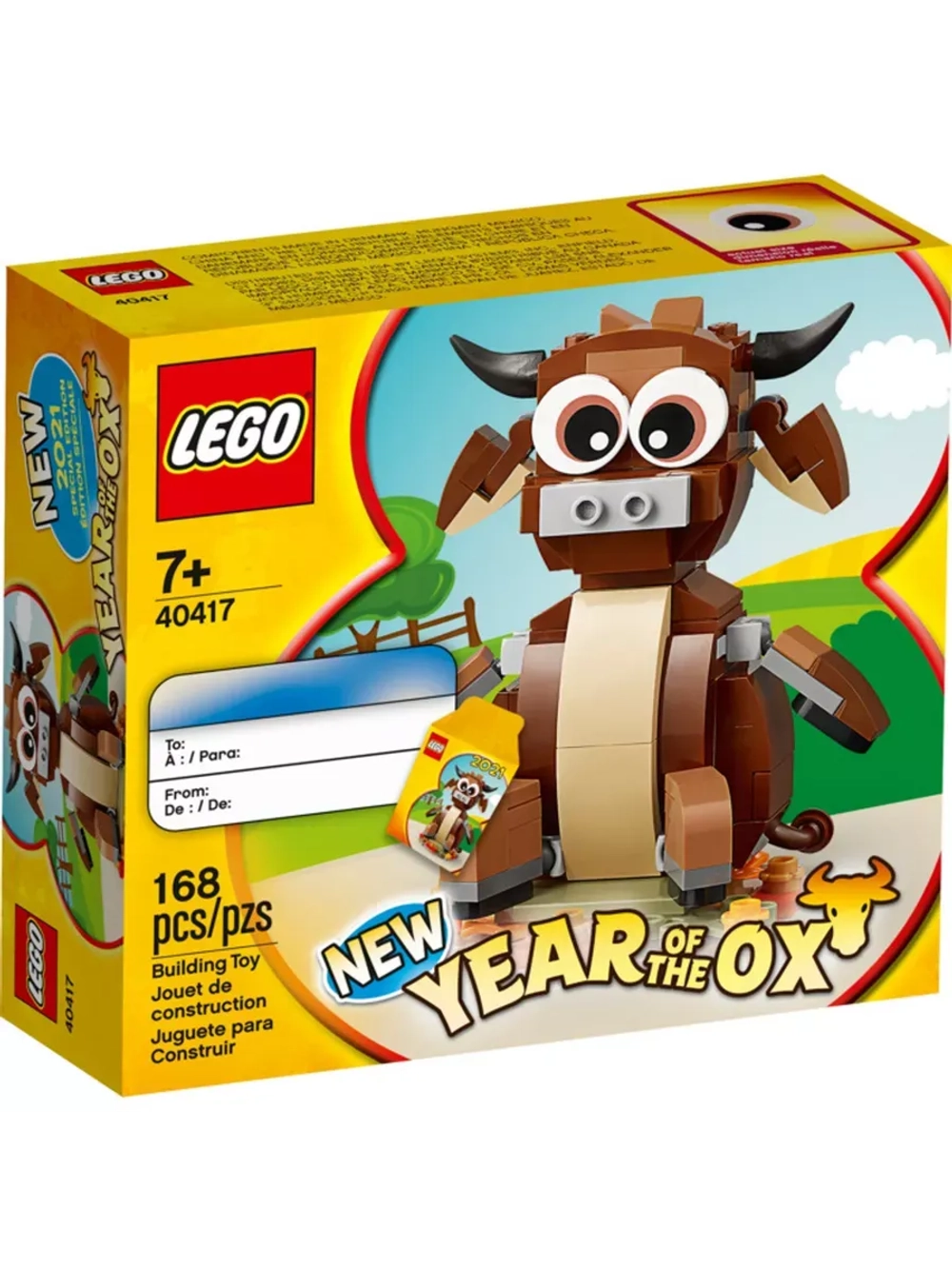 Конструктор LEGO Seasonal 40417 Year of the Ox Год Быка
