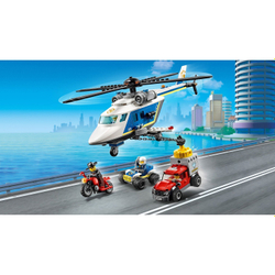 Конструктор LEGO City Police Погоня на полицейском вертолёте | 60243