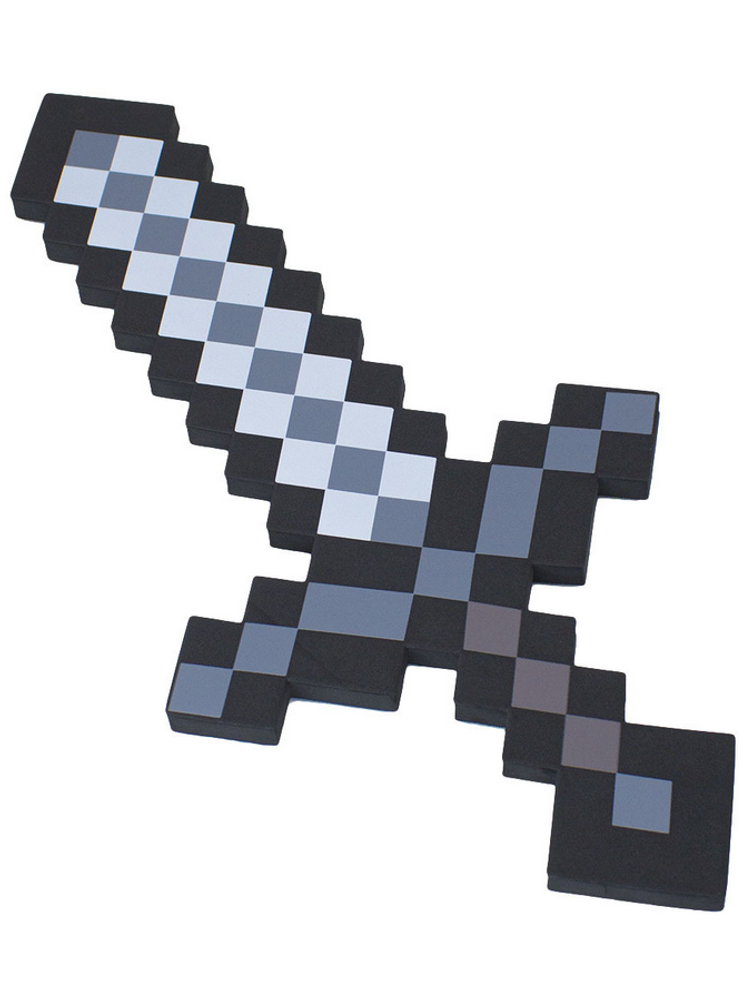 Железный меч Майнкрафт (Minecraft) 60 см (пена EVA), mo0004