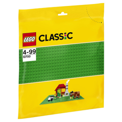 Конструктор LEGO Classic Строительная пластина зеленого цвета | 10700