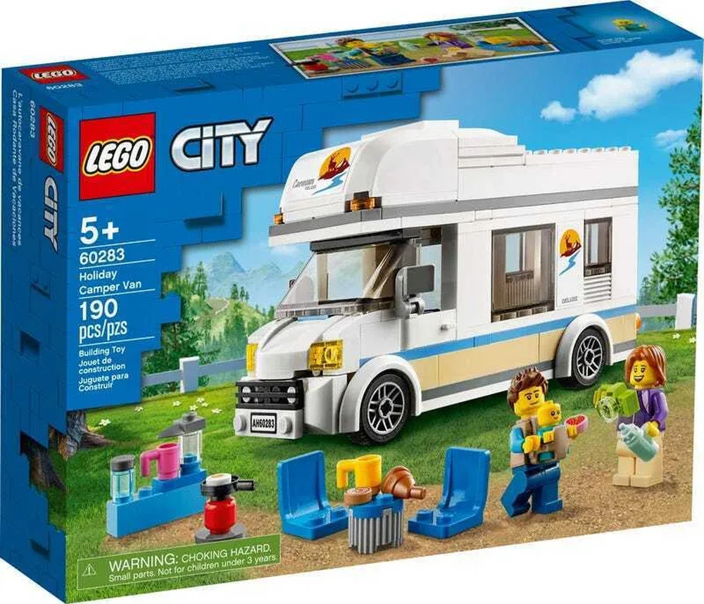 Конструктор LEGO City Great Vehicles Отпуск в доме на колесах | 60283