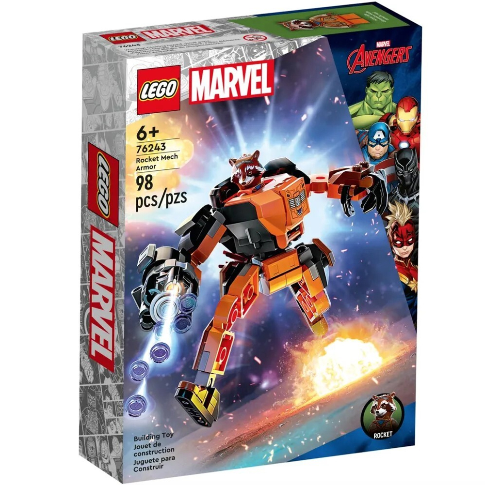 Конструктор LEGO Super Heroes Броня ракетного робота | 76243