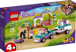 Конструктор LEGO Friends Тренировка лошади и прицеп для перевозки | 41441