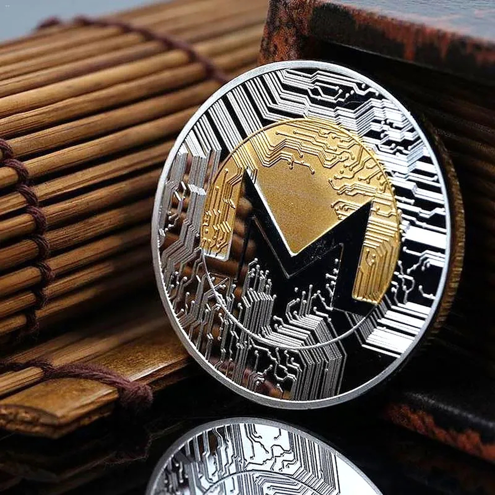 Сувенирная монета Monero (Монеро) Криптовалюта