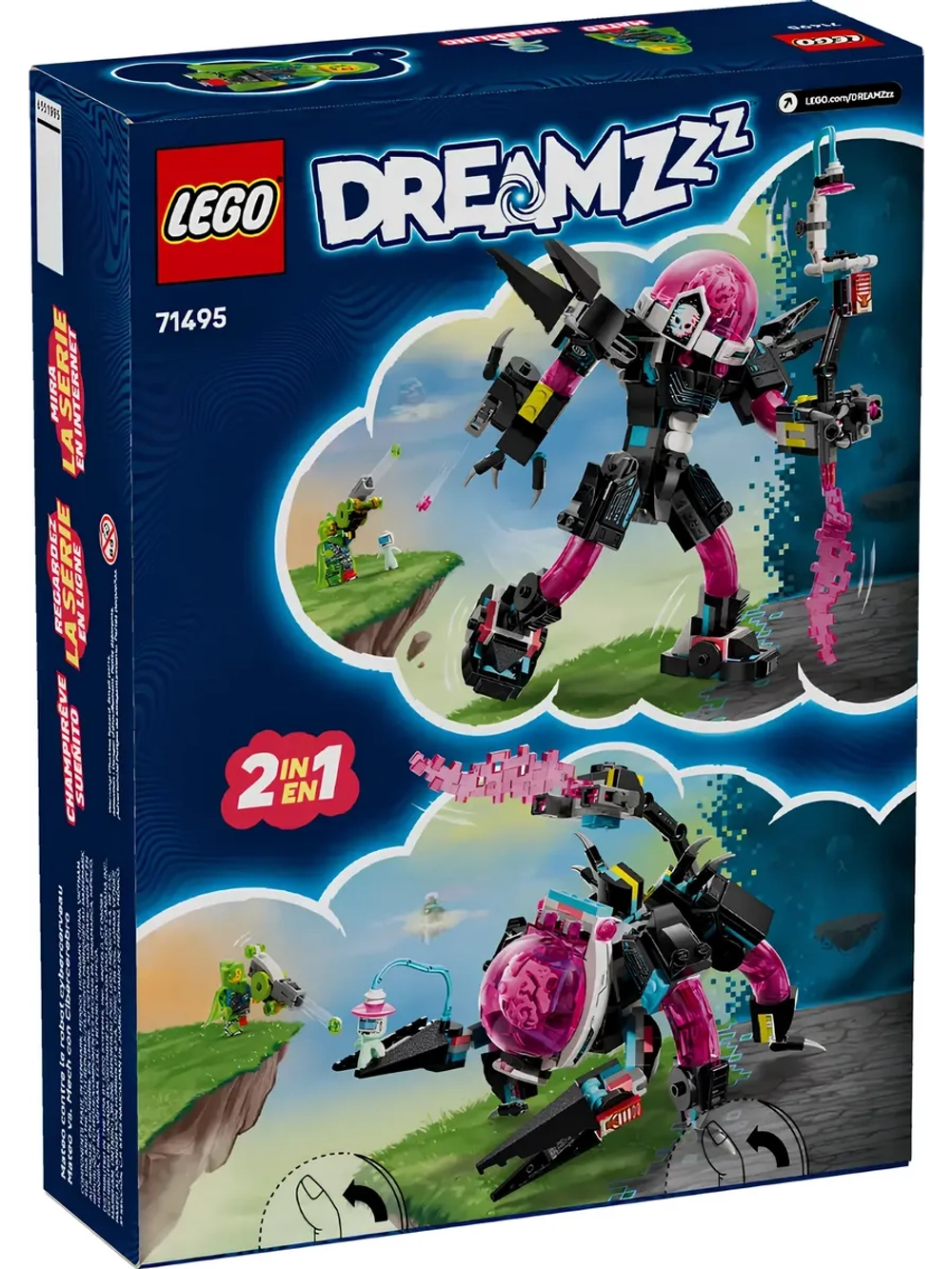 Конструктор LEGO DREAMZZZ 71495 Матео против кибермозгового робота