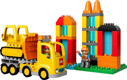 Конструктор LEGO DUPLO Town Большая стройплощадка | 10813