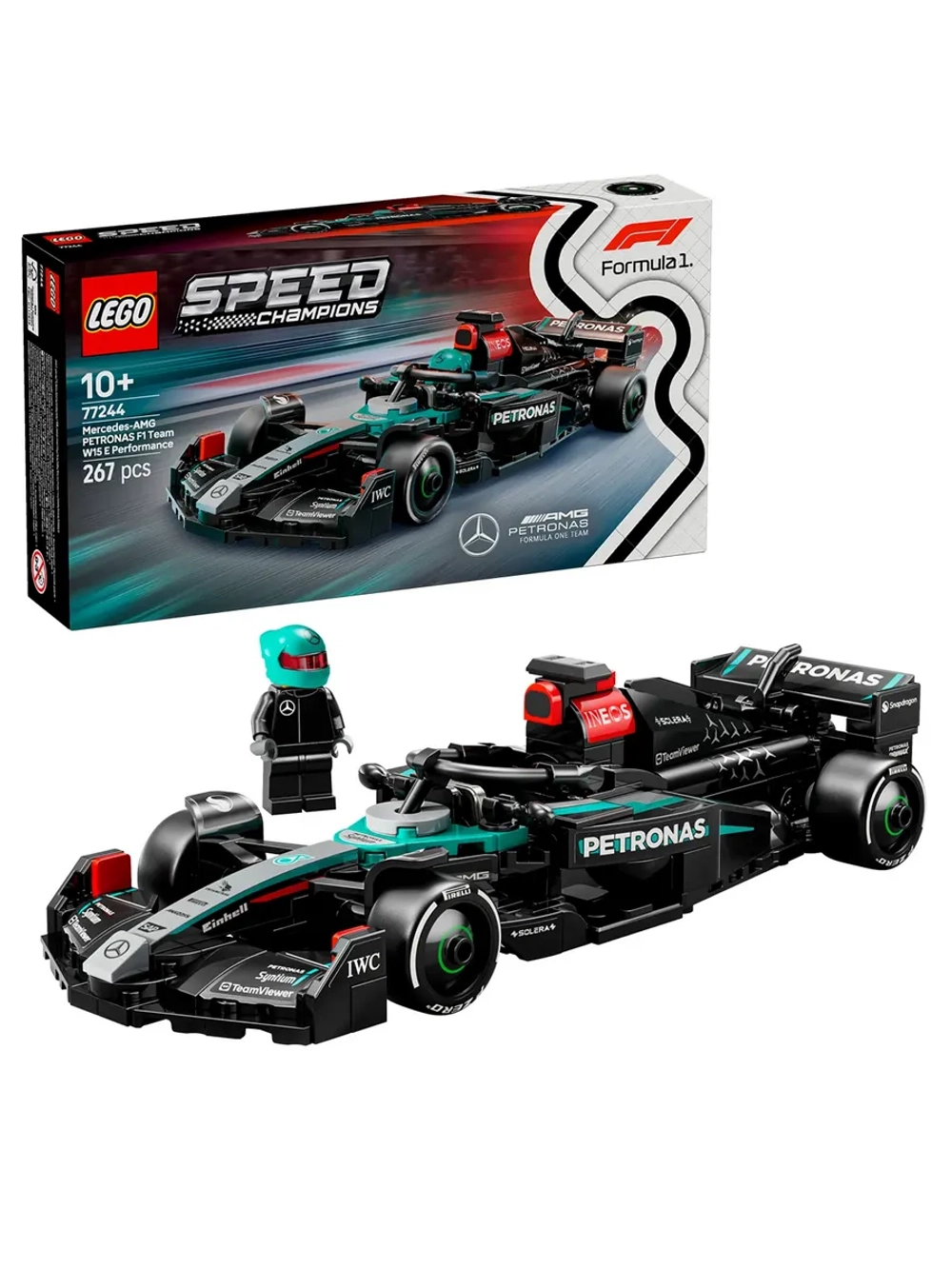 Конструктор LEGO Speed Champions 77244 Автомобиль Mercedes-AMG F1 W15