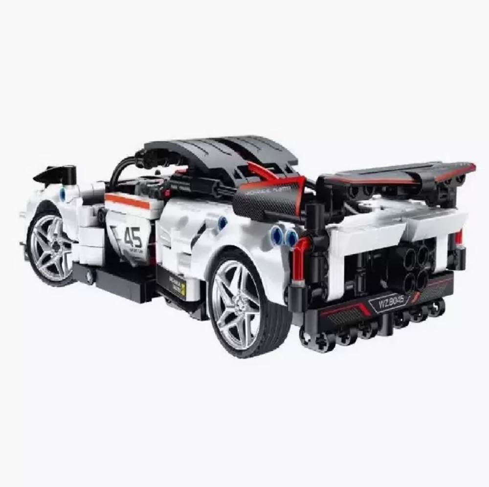 Конструктор iM.Master Mechanical Master Р\У белый спорткар 476 деталей, 8045