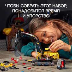 Конструктор LEGO Technic Тяжелый экскаватор | 42121