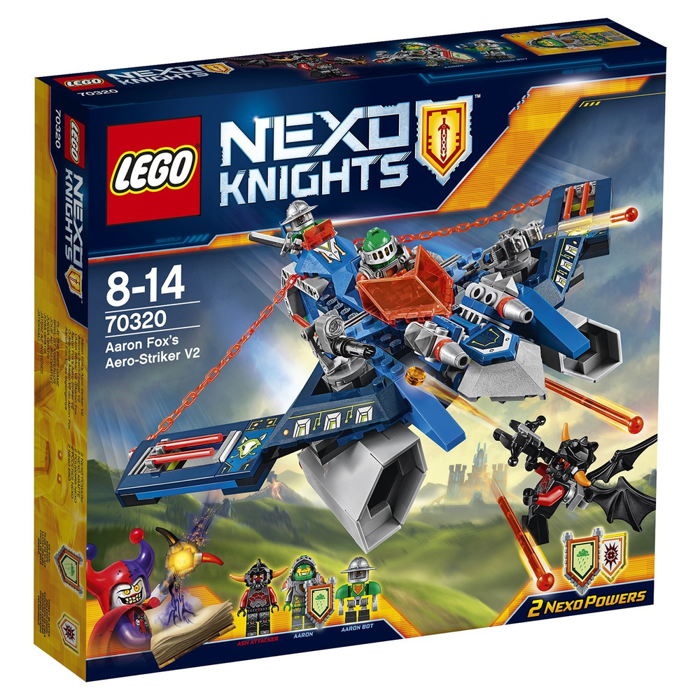 Конструктор LEGO Nexo Knights Аэро-арбалет Аарона | 70320