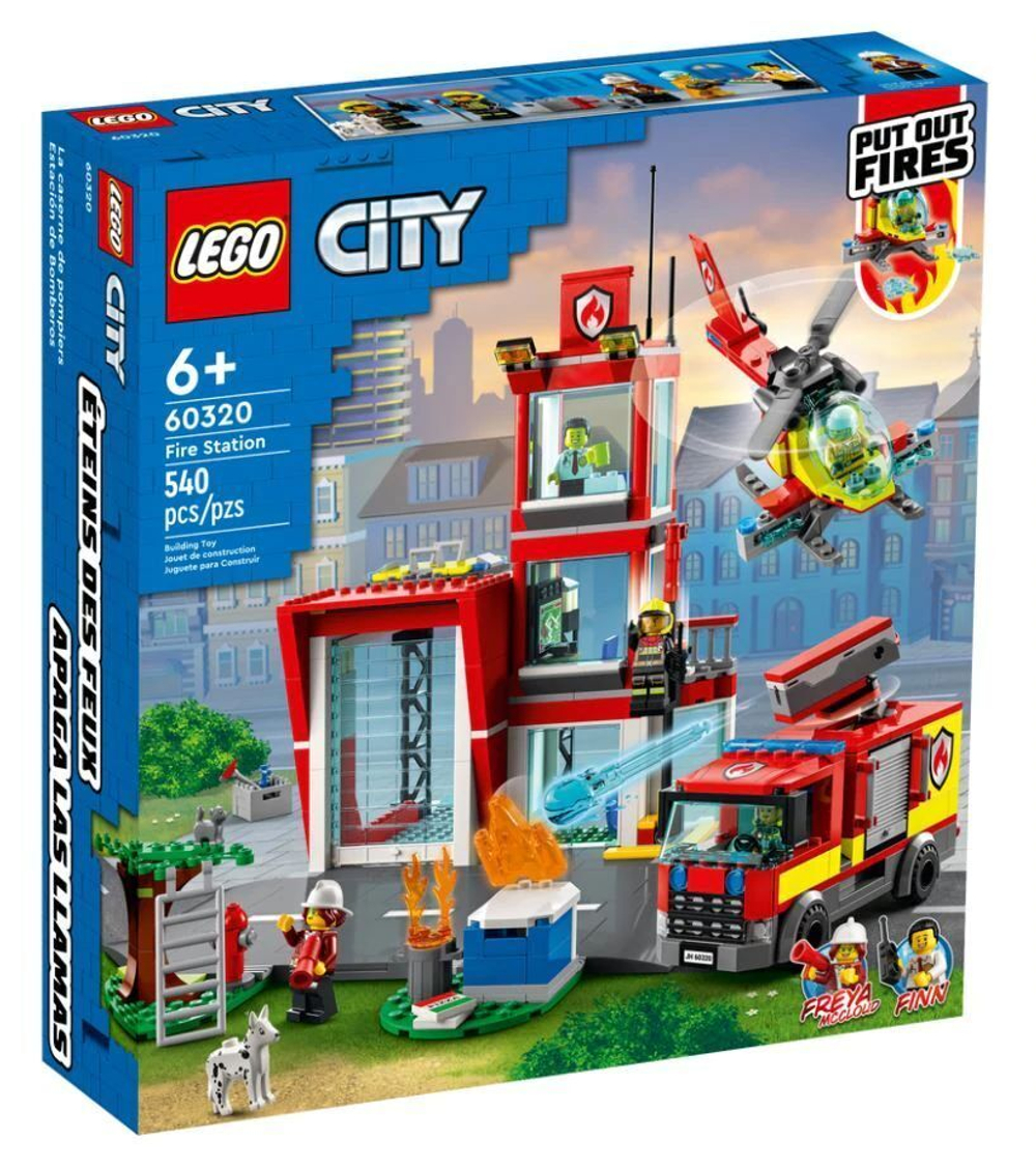 Конструктор LEGO City Fire Пожарная часть | 60320