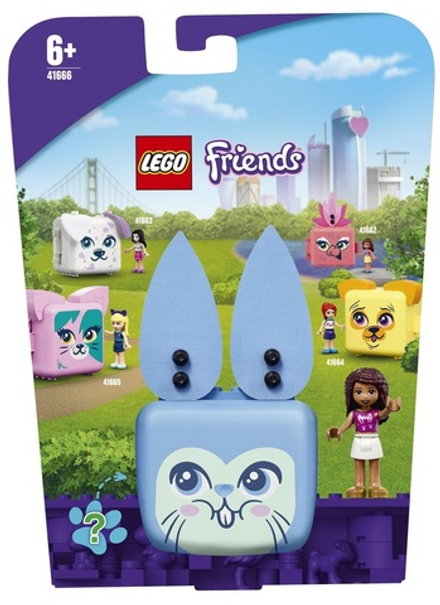 Конструктор LEGO Friends Кьюб Андреа с кроликом | 41666
