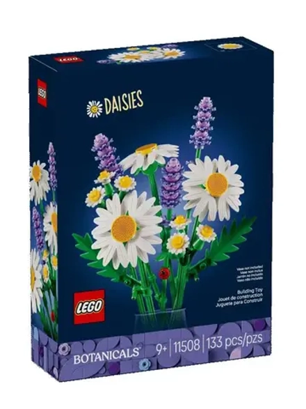 Конструктор LEGO Botanicals 11508 Ромашки и лаванда