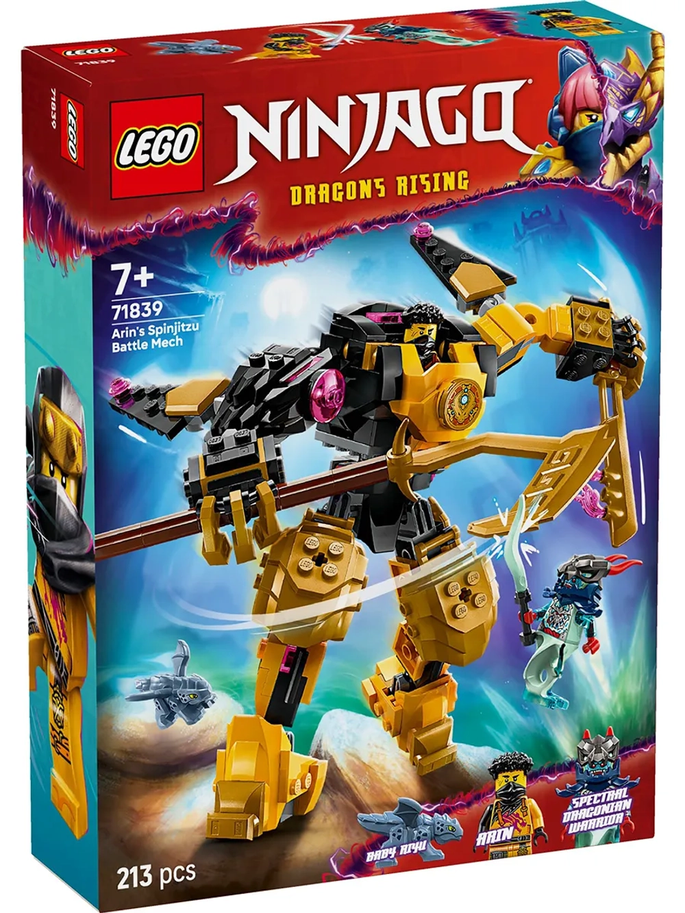 Конструктор LEGO Ninjago 71839 Боевой робот-Кружицу Арина