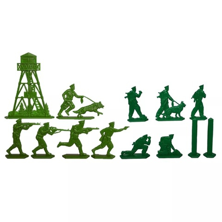 Солдатики "Пограничники" Полный комплект