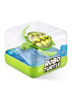 Интерактивная плавающая черепаха ZURU Robo Turtle Alive 7192 зеленая