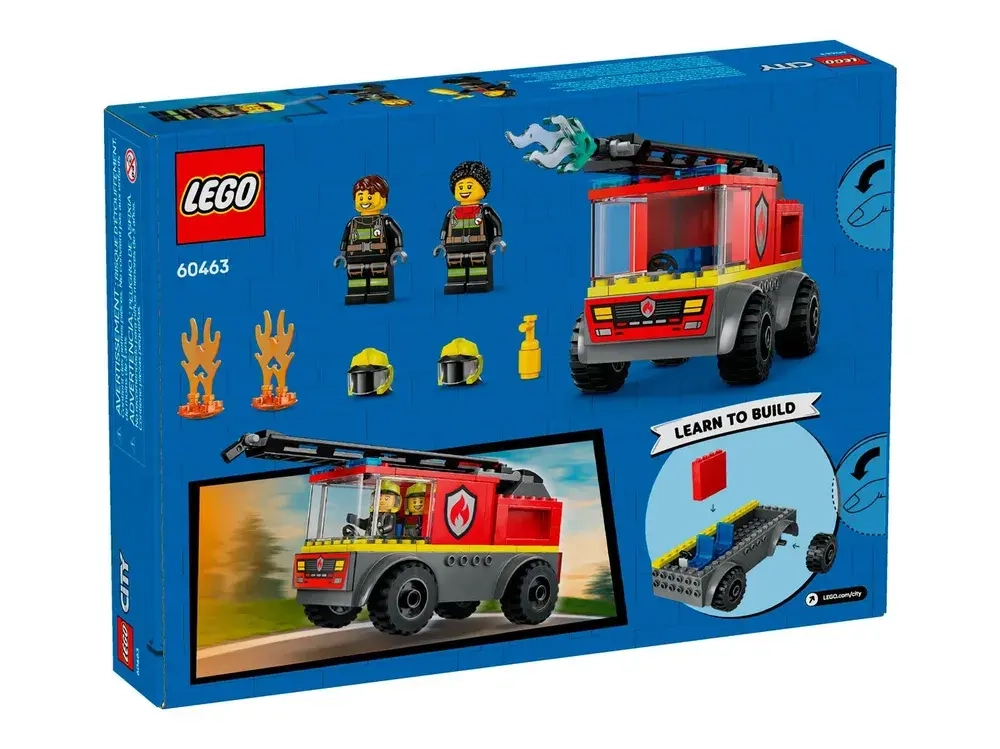 Конструктор LEGO City 60463 Грузовик с пожарной лестницей