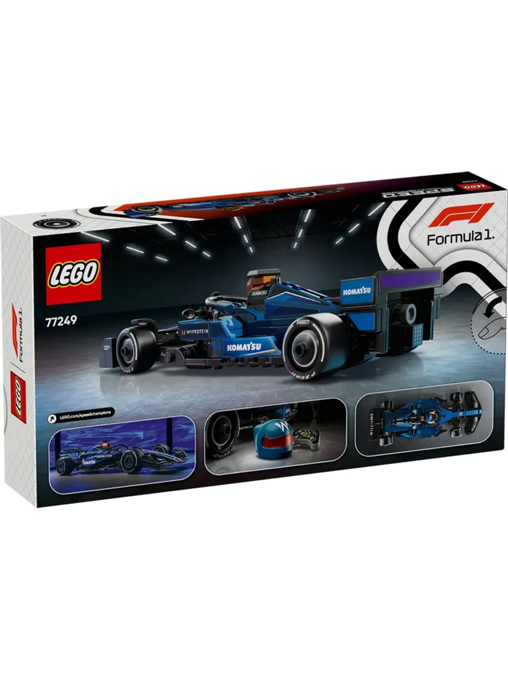 Конструктор LEGO Speed Champions 77249 Автомобиль Williams Racing FW46 F1