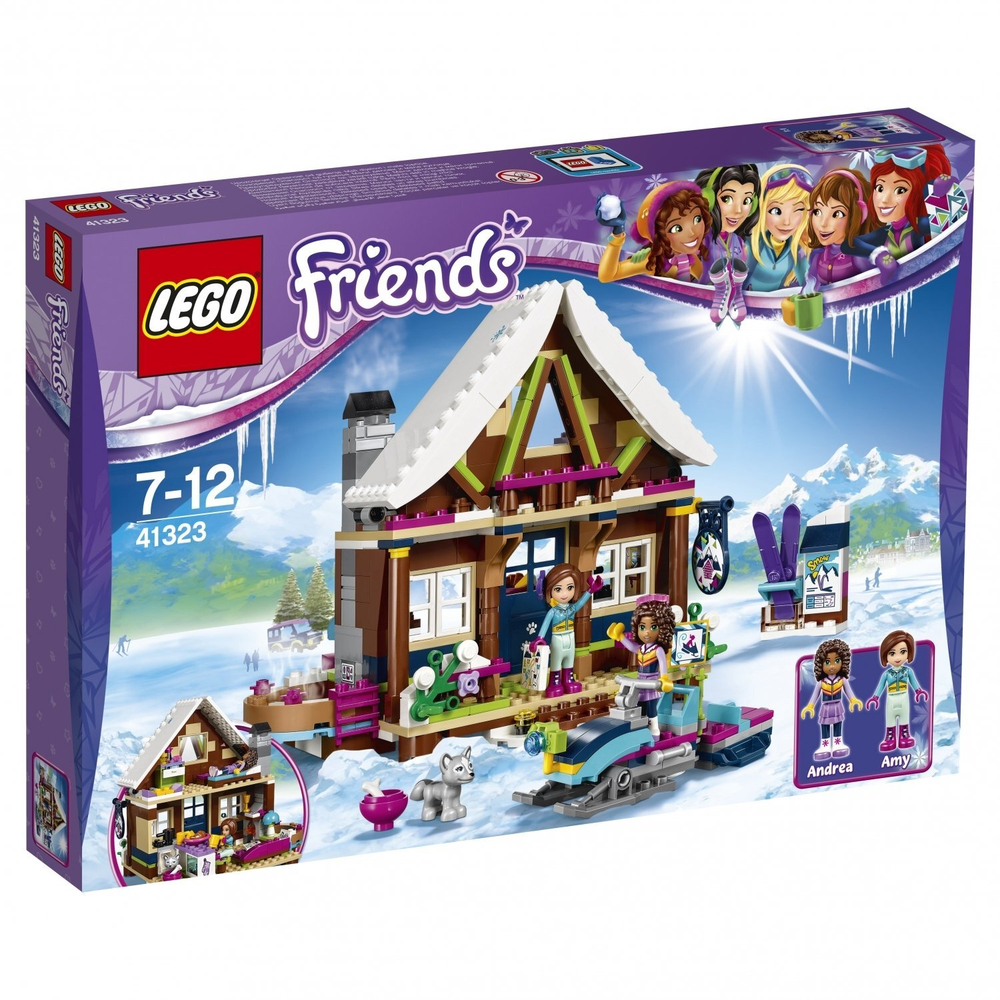 Конструктор LEGO Friends Горнолыжный курорт: шале | 41323