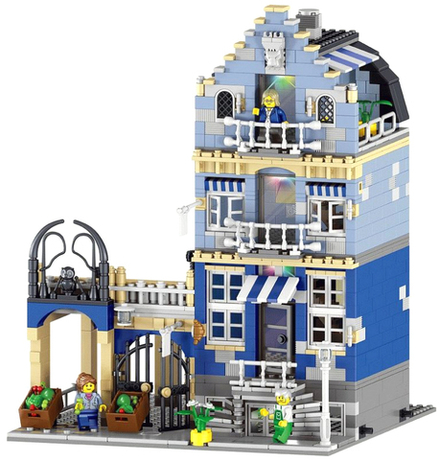 Конструктор Торговая улица | 10190, 180063