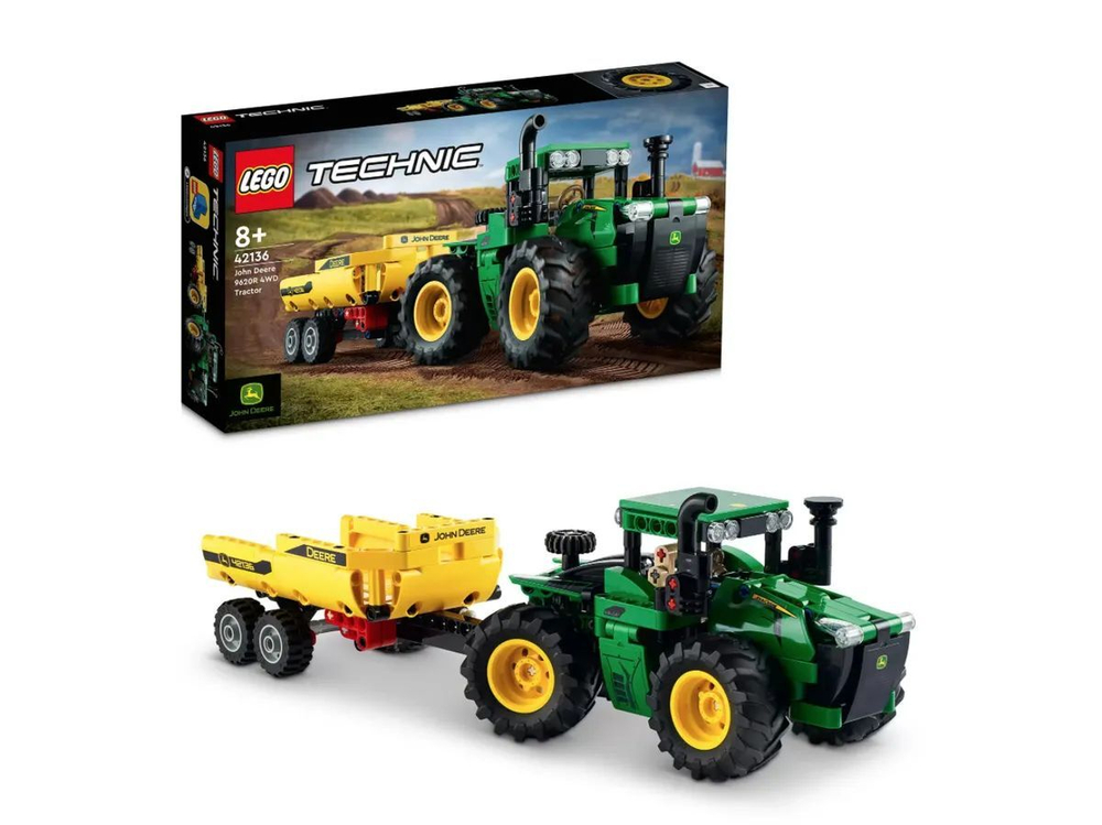 Конструктор LEGO Technic John Deere 9620R 4WD Tractor | 42136