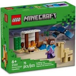 Конструктор LEGO Minecraft Экспедиция Стива в пустыню | 21251