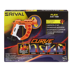 Бластер Nerf Rival Curve Shot Flex XXI-100 | F1590