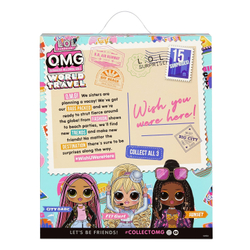 Кукла L.O.L. Surprise! OMG Travel Doll City Babe | 76587EUC