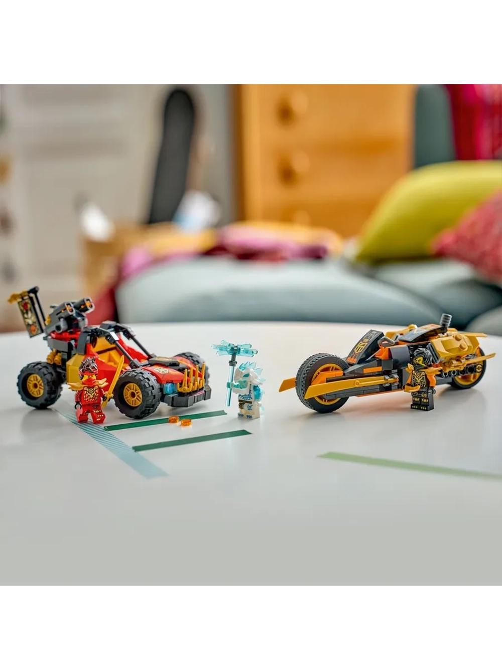 Конструктор LEGO NINJAGO 71864 Комбинируемый автомобиль Кая и Коула