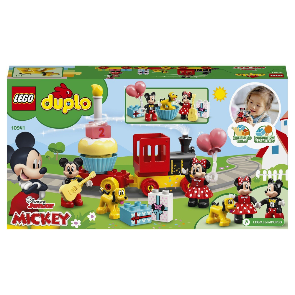 Конструктор LEGO DUPLO Disney Праздничный поезд Микки и Минни | 10941