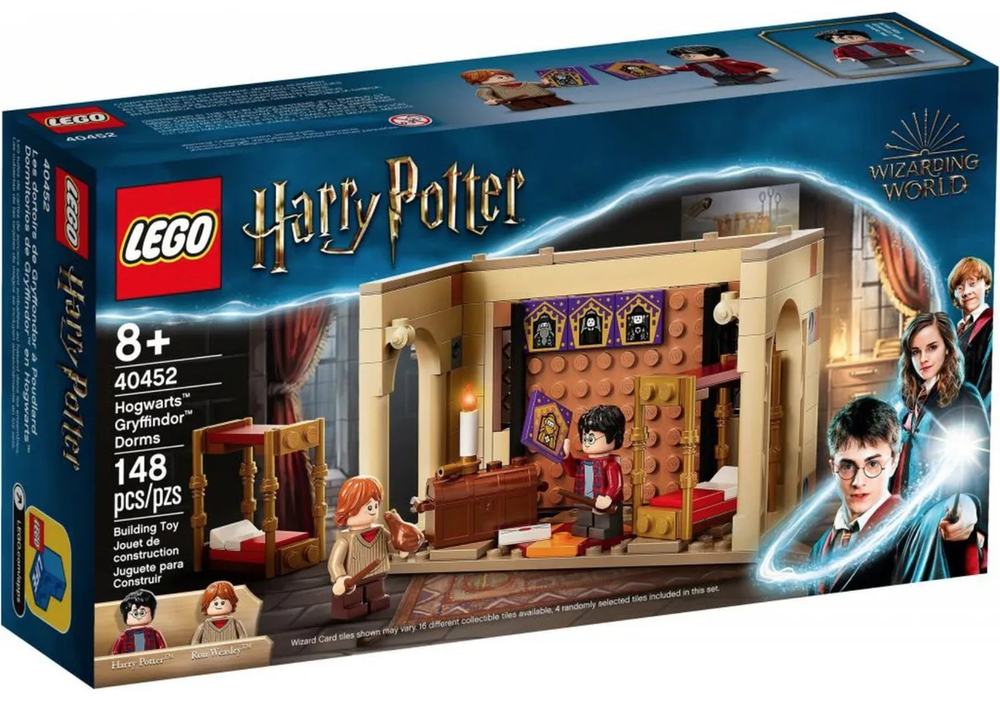 Конструктор LEGO Harry Potter Хогвартс: спальни Гриффиндора | 40452