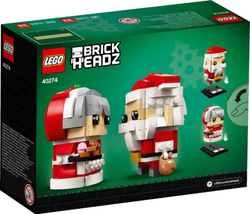 Конструктор LEGO BrickHeadz Семья Деда Мороза | 40274