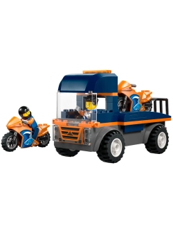Конструктор LEGO City 60491 Транспортная машина для мотоциклов