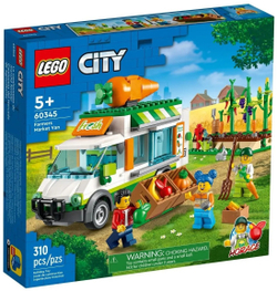 Конструктор LEGO City Фургон для фермерского рынка | 60345