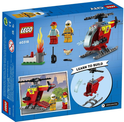 Конструктор LEGO City Fire Пожарный вертолёт | 60318