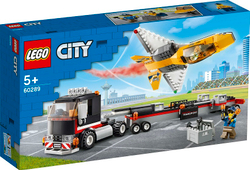 Конструктор LEGO City Great Vehicles Транспортировка самолёта на авиашоу | 60289