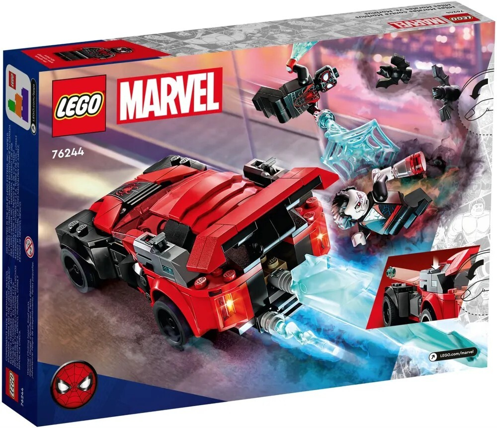 Конструктор LEGO Super Heroes Майлз Моралес против Морбиуса | 76244