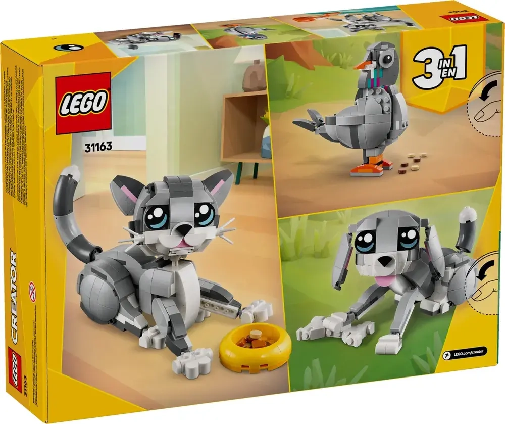 Конструктор Lego Creator 31163 Игривый котик