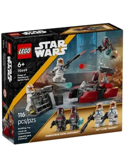 Конструктор LEGO Star Wars 75449 Боевой отряд Осада Мандалора
