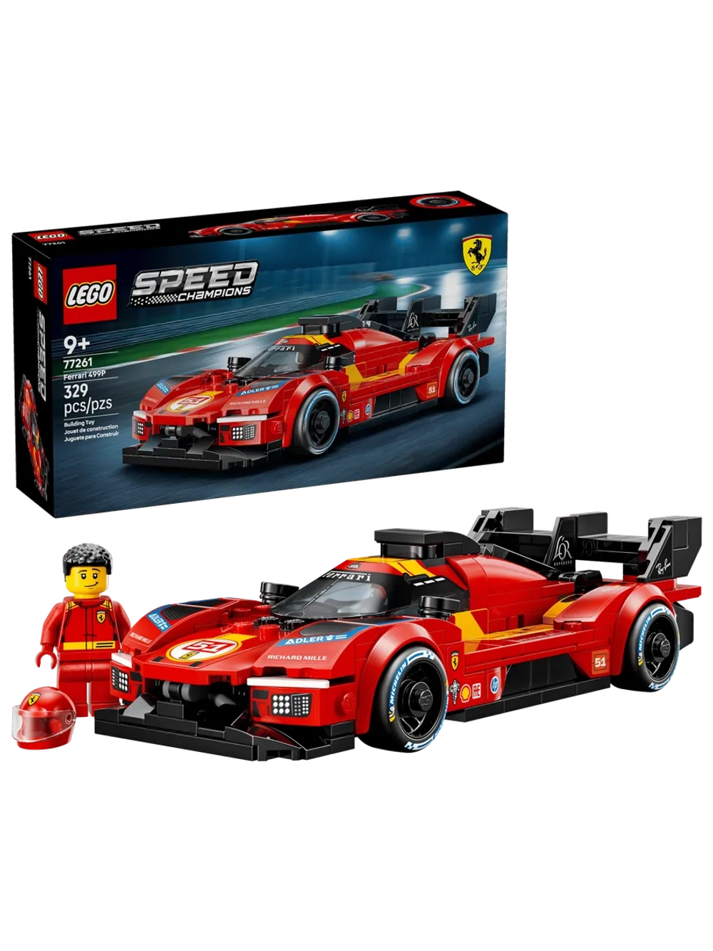 Конструктор LEGO Speed Champions 77261 Автомобиль Ferrari 499P