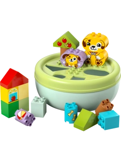 Конструктор LEGO DUPLO 10441 Сортер фигур: Домик для щенков