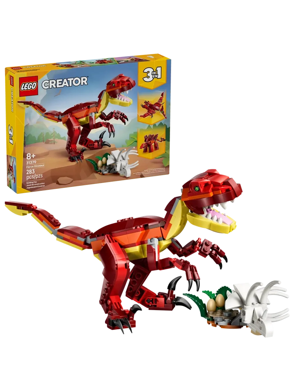 Конструктор LEGO Creator 31379 Свирепый динозавр 3in1