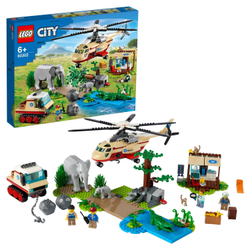 Конструктор LEGO City Stuntz Операция по спасению зверей | 60302