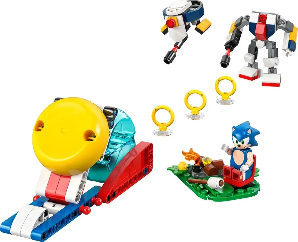Конструктор LEGO SONIC 77001 Соник Схватка у костра